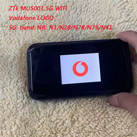 ZTE MU5001 5g router with SIM card Mobile Hotspot Sub6 5G Networks Gigabit speed MU5001 2.4 Inch tou