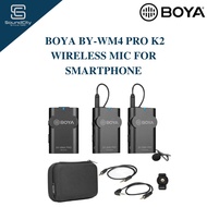 BOYA BY-WM4 Pro K2 Wireless Microphone for Smartphone Mobile Phone