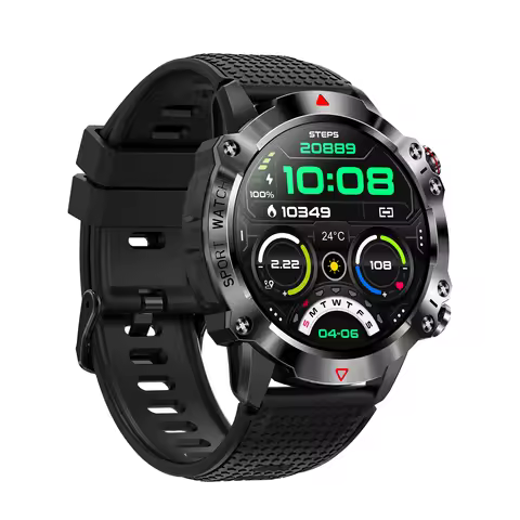 KR10 Smart Watch 1.39Inch FullTouch Screen Bluetooth Call Multiple Sports Modes Fitness Tracker Heal