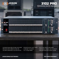 Professional Graphic Equalizer 31 Band Dual Channel EQ-3102PRO for PA Karaoke Audio