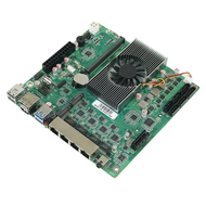 N100 NAS Motherboard ITX Home Processor DDR5 4x I226 2.5G LAN Dual M.2 Slot 6xSATA DP HD Low Power G