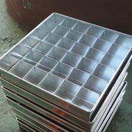 ] 24x24 x4cm 36 holes divided pan