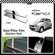 Perodua Kancil Chrome Door Window Pillar Trim Stainless Steel