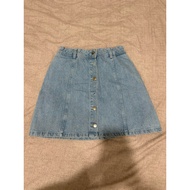 (Preloved) Hnm Jeans Skirt Size 38