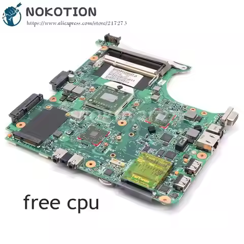 NOKOTION 494106-001 497613-001 For HP Compaq 6535S 6735S Laptop Motherboard Socket S1 DDR2 Free cpu