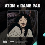 Pigggy Trendy Play ATOM Crystal Snow/Sand Fog Upgraded Version Resin Mouse Pad Customizable FPS Prof