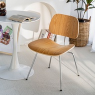 Used minimalist dining chair with backrest for coffee shops and milk tea shops