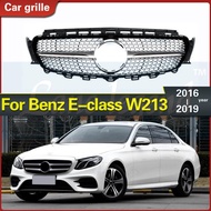 W213 GT Grille Diamond Grill E63S Style for Mercedes Benz E Class C238 Coupe Sedan 2016-2019 E300 E3