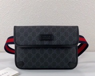 GUCCI Classic Logo 黑色 男士腰包 款式0021