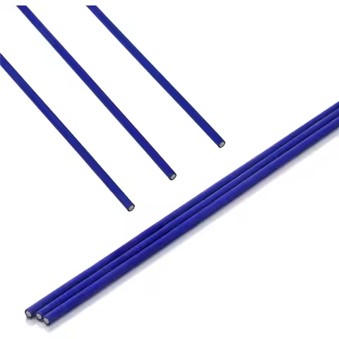 AAAN-Flux Coated Solder Kits 3 Sticks Brazing Rods Solder-High Temperature Resistance, Brazing Weldi