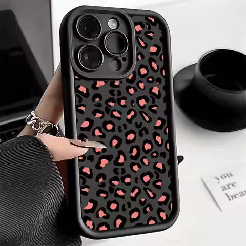Retro Trendy Leopard Silicone Phone Case For Tecno Pova 6 5 Pro /6 Neo 5G /4G Pop 8 9 7 Case Shockpr