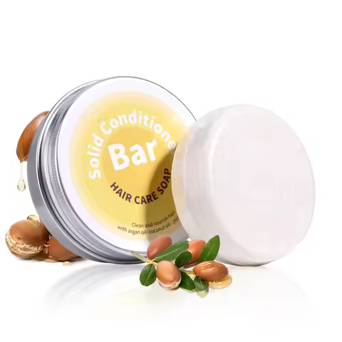 Plant Essential Oil Hair Conditioner Soap Rich in Argan Oil Coconut Oil Jojoba Oil Deep Hair Care So
