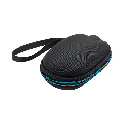 Portable Mouse Storage Bag Double Zipper Waterproof Wireless Mouse Carrying Case Scratch Proof for L