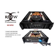 Dijual POWER AMPLI RDW ND18PRO ORIGINAL ND 18 PRO Diskon