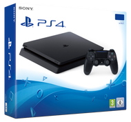 Sony PS4 PlayStation 4 Slim Mega- Pack Bundle 1TB Black(4 FREE GAMES)