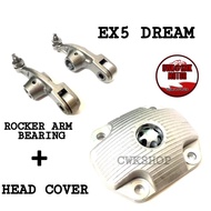 EX5/DREAM ROCKER ARM ＋HEAD COVER（USE ROCKER ARM BEARING）