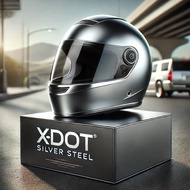 ORIGINAL 2024 HELMET MURAH XDOT G518 TOPI KLEDAR/CLASSIC/X-DOT Free Size Helmet 头盔