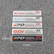 2015-2020 Elantra AD Sonata Elantra metal car logo, body scratch covering, decorative car labeling