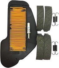 ALBA Consumables Refresh Kit (Air Filter, Brake Shoe (Front and Rear), NGK Spark Plug (CR7E), Jogpuc