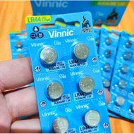 LR44 AG13 L1154 Vinnic Battery Price Per 1 Sheet contains 10 pieces