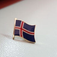 Iceland Flag Badge