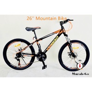 READY STOCK Veego 26'' & 24" Mountain Bike 2609 & 2409 with Alloy Rim & 21 speed