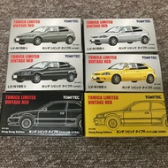 Honda Civic EK9 Type R Tomica Limited Vintage Neo with the EK9 HK Edition