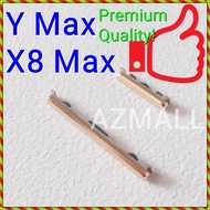 (2 Colors) NEW ORI On /Off Power Volume Side Buttons Set for HUAWEl Y Max / H0nor 8X Max / ARS-L22 (