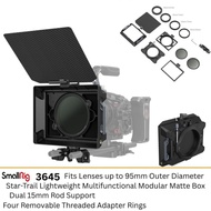 SmallRig Star-Trail Lightweight Multifunctional Modular Matte Box VND Filter Bundle (95mm Back)
