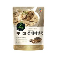 [DJS LIFESTYLE] 🇰🇷韓國 CHEILJEDANG BIBIGO RICE PORRIDGE WITH PERILLA & MUSHROOM 紫蘇蘑菇即食粥 450G 現貨發售‼️歡迎親