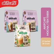 Akifcafe 3 in 1 White Coffee Combo 3 Bag Mocha + Mocha + MilkTea (40gX15 sec)