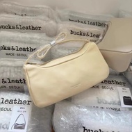 Korean Niche bucks & leather Underarm Bag Korean Generation 2024 Lambskin Simple All-Match Shoulder 