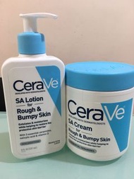 （全新現貨）CeraVe SA Cream and Lotion