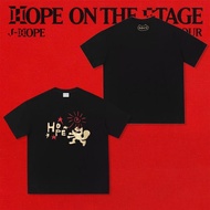 KPOP BANGTAN J-HOPE Merch Cotton T-shirt HOPE ON THE STAGE TOUR Printed Short Sleeve