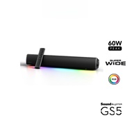 Creative Sound Blaster GS5 - Versatile RGB Gaming Soundbar with SuperWid Technology