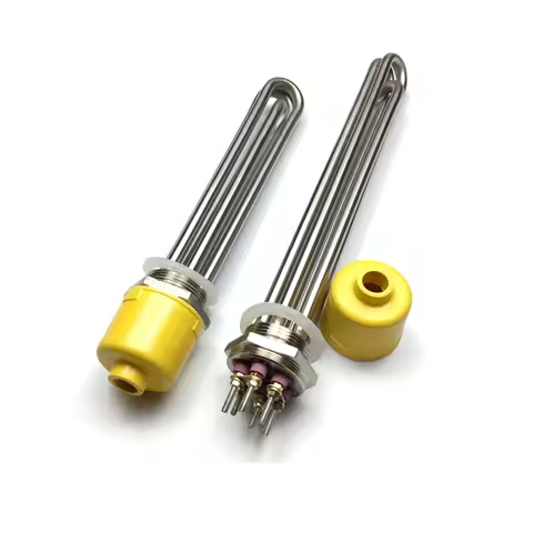 DN50 (2 ") Water Heater Copper Heating Element, 220V/380V, 201 Stainless Steel Boiler Management Wat