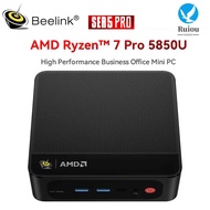 Beelink SER5 PRO 5850U Mini PC AMD Ryzen 7 Pro 5850U DDR4 16GB/32GB 500GB/1TB NVME SSD WiFi6 BT5.2 4