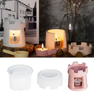 Diy diy Cement Plaster Aromatherapy Furnace Castle Warm Tea Furnace Heating Heat Insulation Tea Make