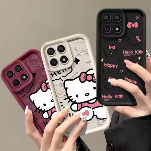 Sanrio Hello Kitty Cartoon Phone Case for Google Pixel 9 8 7 Pro 5G Pixel 7A 8A 9 Pro XL Cute Y2k An