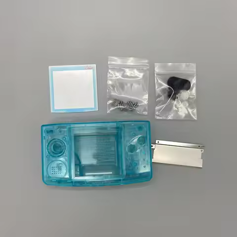 Plastic Housing Shell Cover Case kit for SNK NGPC slim console for NEOGEO POCKET COLOR slim console 