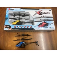 Máy bay điều khiển từ xa XK912-X 4 chiều lên xuống trái phải hợp kim có đèn Led cao cấp cho bé hoạt 