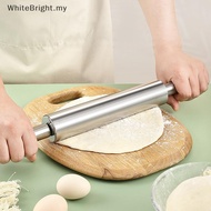 # WBMY #  1PC Stainless Steel Stick Craft Rolling Pin Roll Non Baking Creation Stainless Steel Rolli