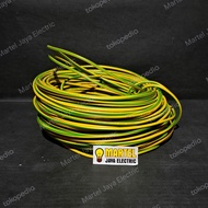 kabel listrik kawat nya 1x25mm eterna [ ecer per 1 meter ] - kuning