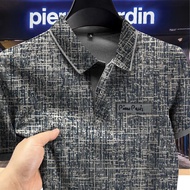 Polo Nam Đẳng Cấp Mới Nhất Hoạ Tiết Monogram Hiện Đại 2025 - B02