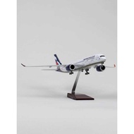 Russian Airliner Model with Landing Stand Airliner a350 Aircraft Model Aircraft Static Resin Assembl
