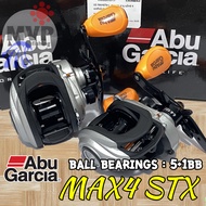 รอกหยดน้ำ รอกเบท ABU GARCIA MAX4 STX 2021 [ สีขาว ] 5+1BB ของแท้ 100%