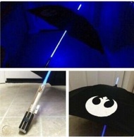 全新 星球大戰 光劍雨傘 收藏品 Star Wars Luke Skywalker Light-up Lightsaber Umbrella