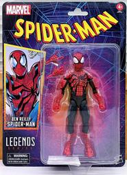 不專業玩具 不挑盒況 孩之寶 漫威 6吋 復古吊卡 班 萊利 蜘蛛人 BEN REILLY SPIDER-MAN
