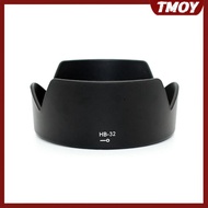 TMOY Lens Hood For  HB-32 DX AF-S 18-70mm 18-105mm 18-135mm 18-140mm ED Bayonet Camera Lens Hoods Ac
