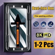 1-2 PCS Full Cover Tempered Glass For Tecno Spark Slim Go 2 1s 1 40C 30C Camon 40 30s 30 Pro Pova Sl